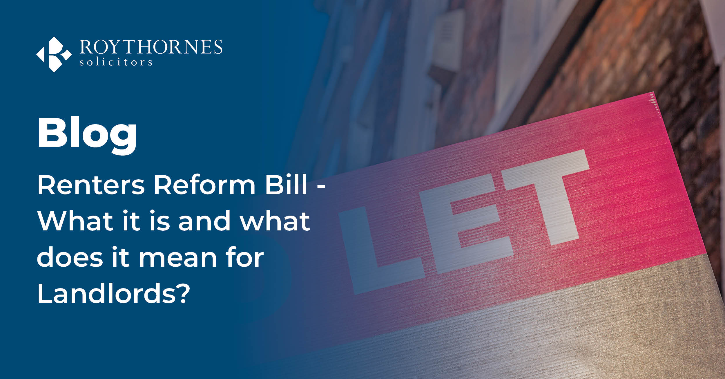 Renters Reform Bill - What Is It And What Does It Mean For Landlords ...